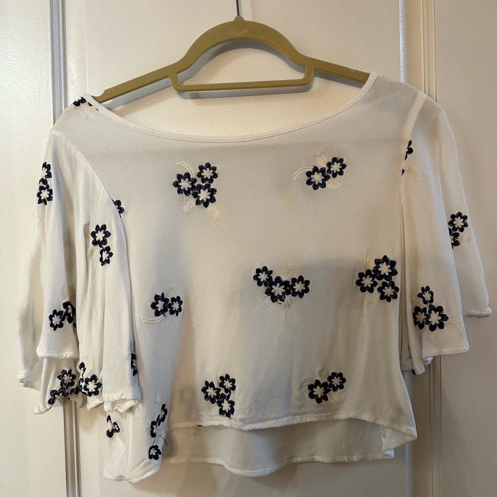 Floral Crop Top